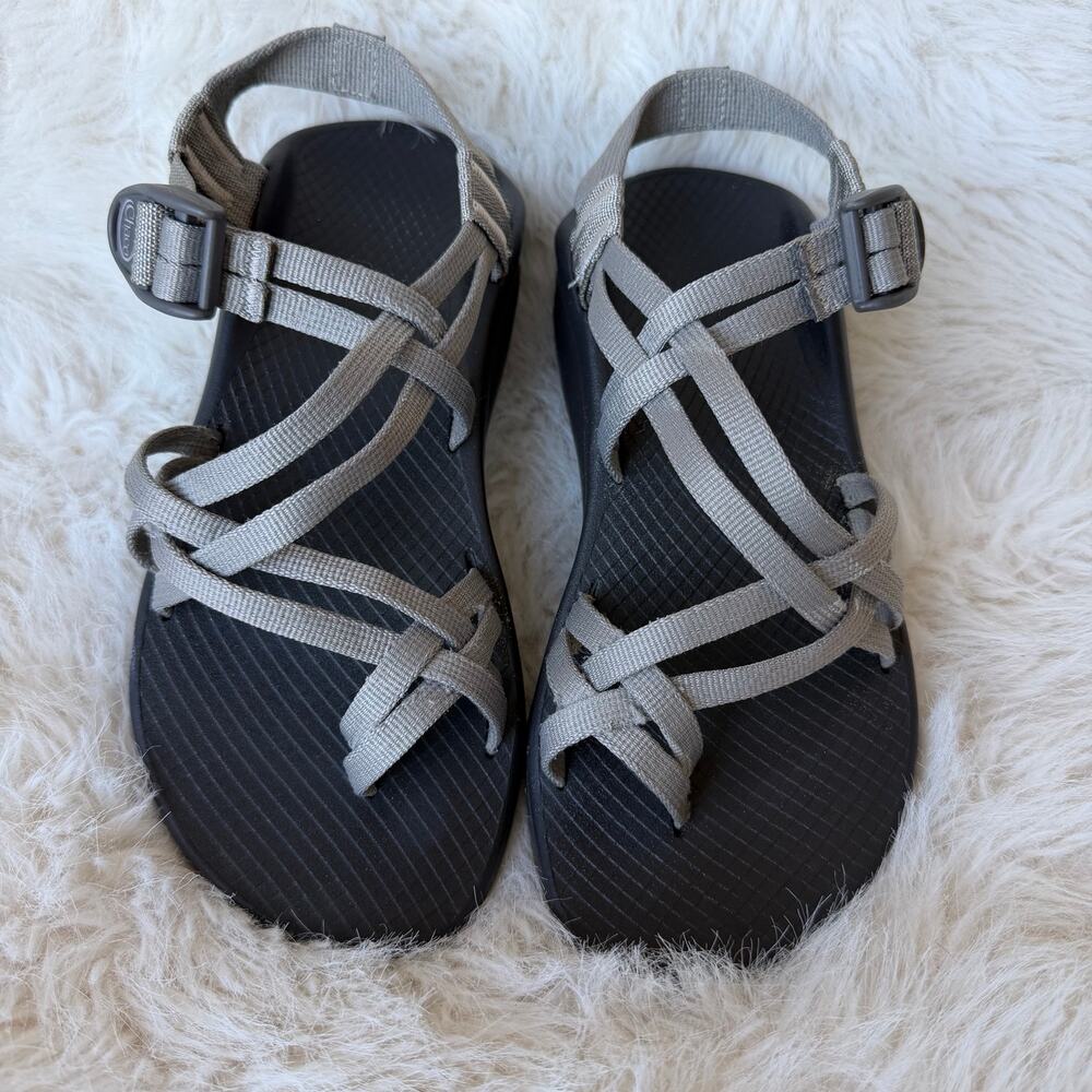 Chaco Women's ZX/2 Cloud Hiking Sandals - Grey / Silver - Size 7